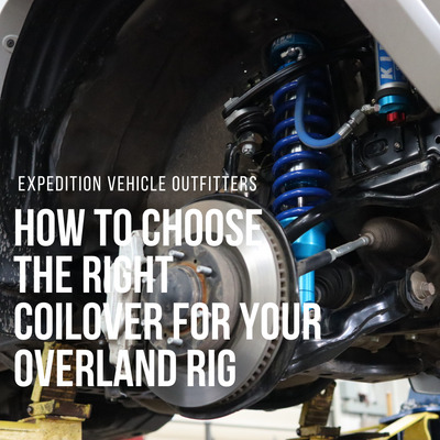 How to Choose the Right Coilover for Your Overland Rig