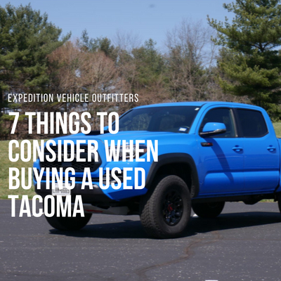 7 Things to Consider When Buying a Used Toyota Tacoma in Michigan
